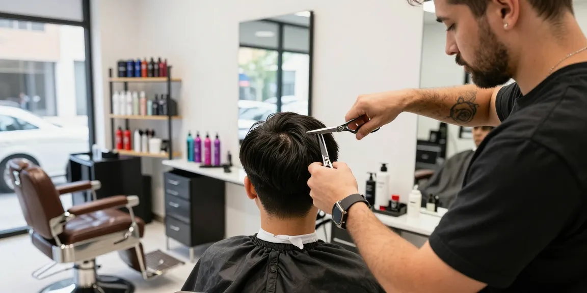 Experience a stylish haircut at ROKOK88 link alternatif barber shop with professional services and modern atmosphere.