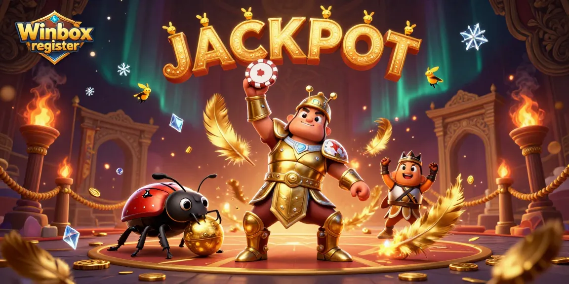 Join the excitement at Winbox register with epic winnings illustrated in immersive 3D