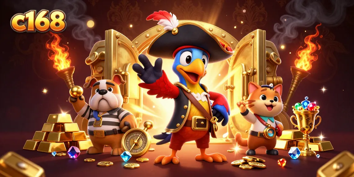 Experience thrilling wins at c168’s casino with vibrant characters and alluring treasures.